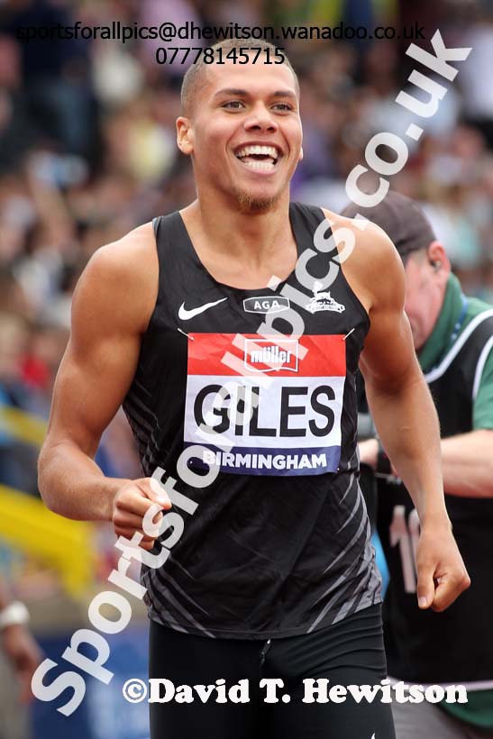 Mens 800 metres, British Championships, Birmingham. Photo: David T. Hewitson/Sports for All Pics